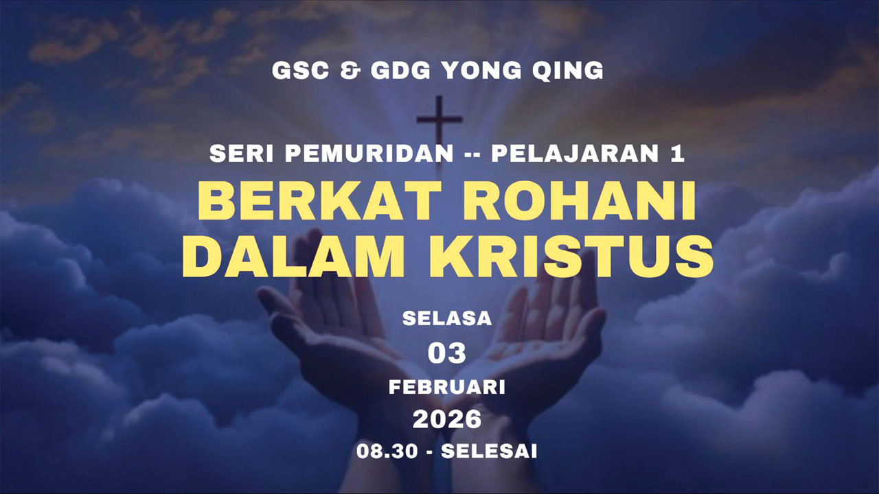 Pembelajaran tentang Berkat Rohani Dalam Kristus